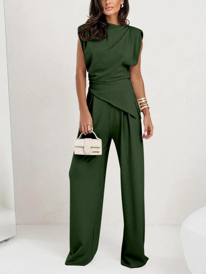 Romilly Sleeveless Casual Two-Piece Set