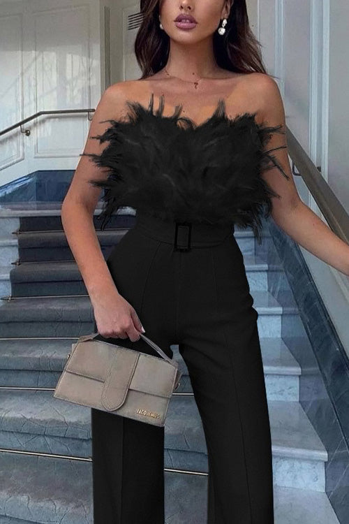 Kath Off Shoulder Jumpsuit