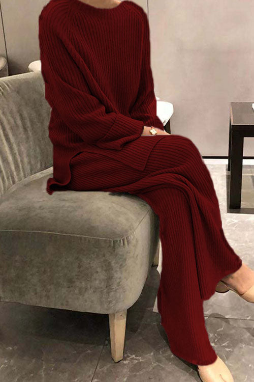 Francheska Knitted Sweater Set
