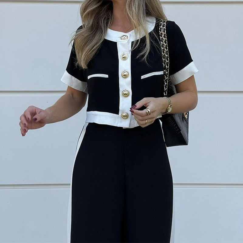 Rowena Casual Top & Pants Set