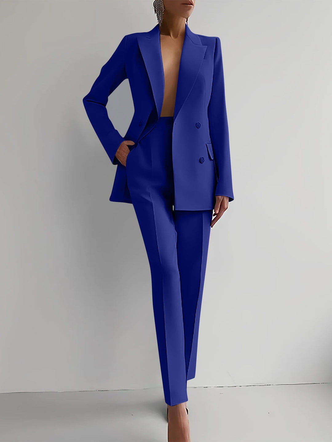 Leigh Blazer & High Waist Pants Set