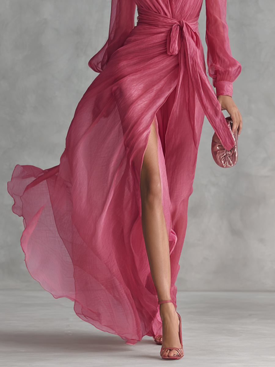 Maria | Elegant dress with V-neck