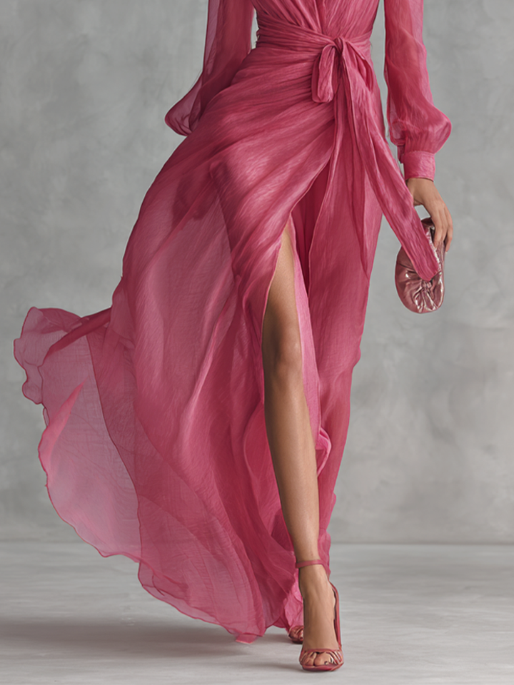 Maria | Elegant dress with V-neck
