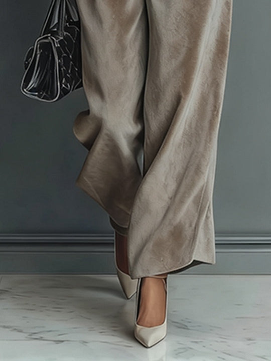 Nova Velvet Turtleneck Suit