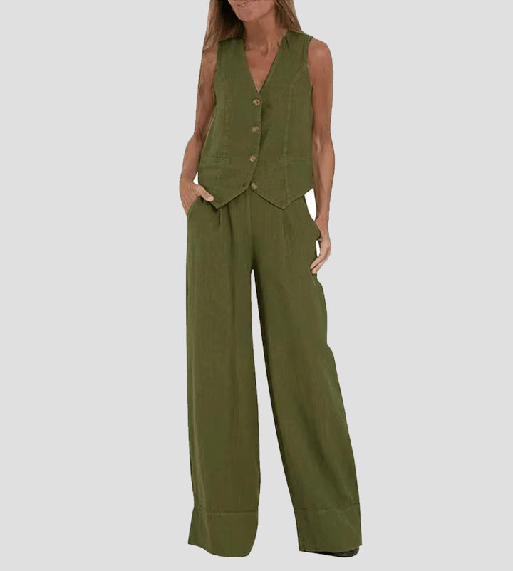 Nathalie Cotton Leisure Suit