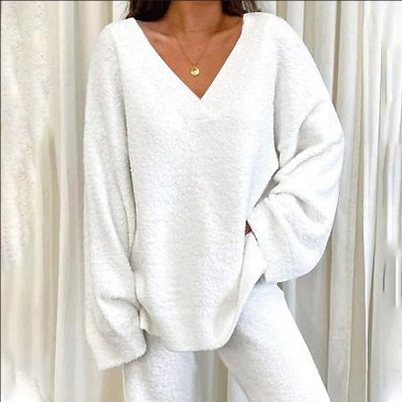 Zeinab V-neck Two-piece Set