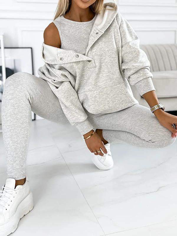 Alice Three-Piece Sweatshirt Set