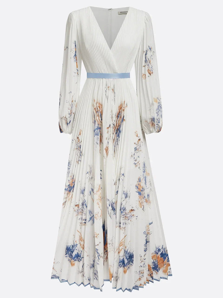 Helston | Elegant V-Neck Dress