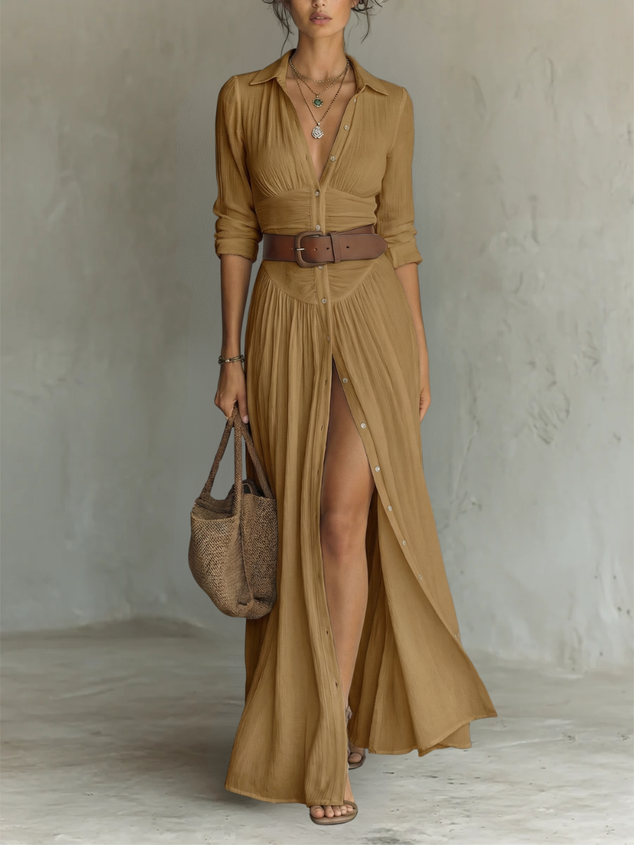 Amerie | Maxi Dress with Long Sleeves