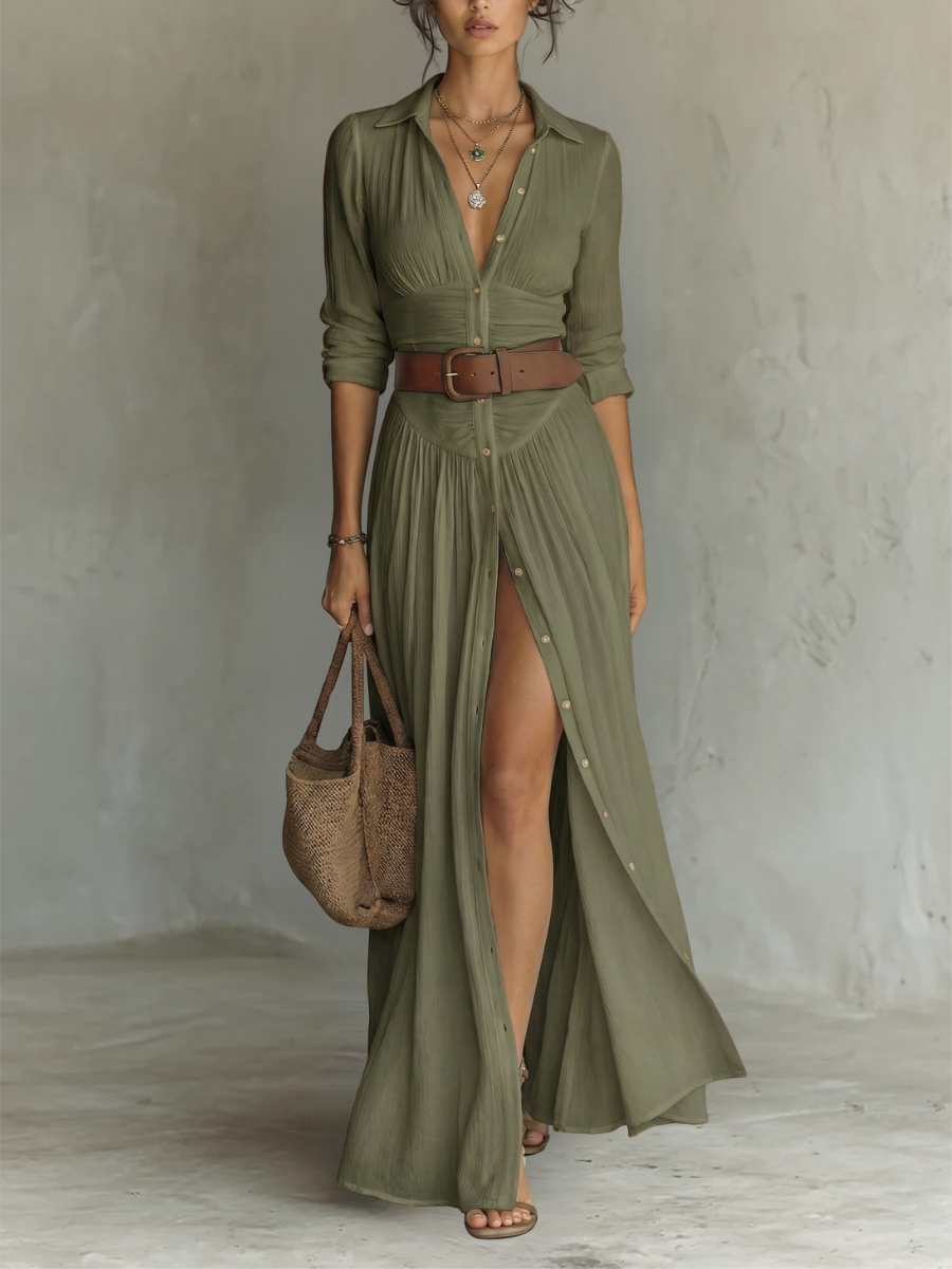 Amerie | Maxi Dress with Long Sleeves