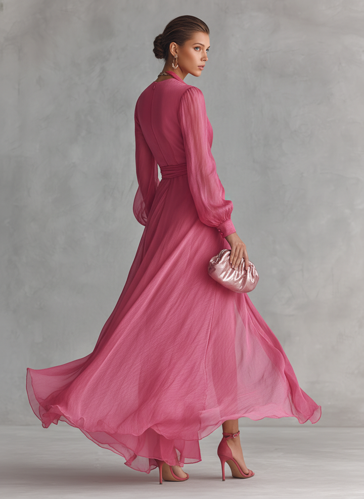 Maria | Elegant dress with V-neck