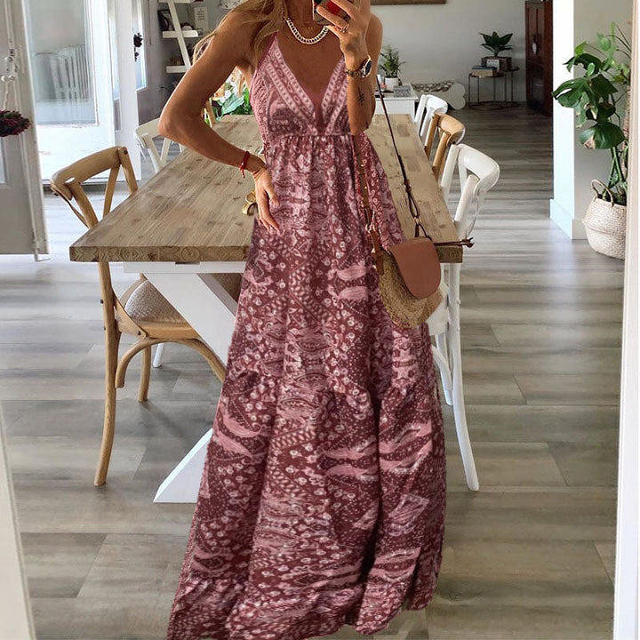 Weren | V-Neck Maxi Dress
