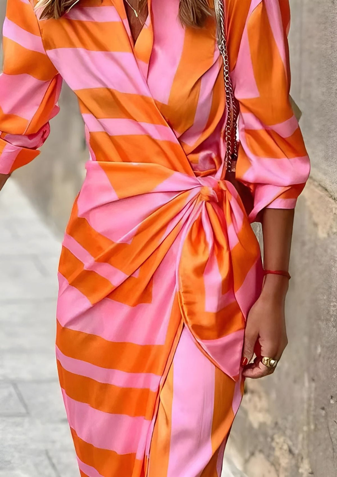 Ollivia | Cinching Shirt Dress