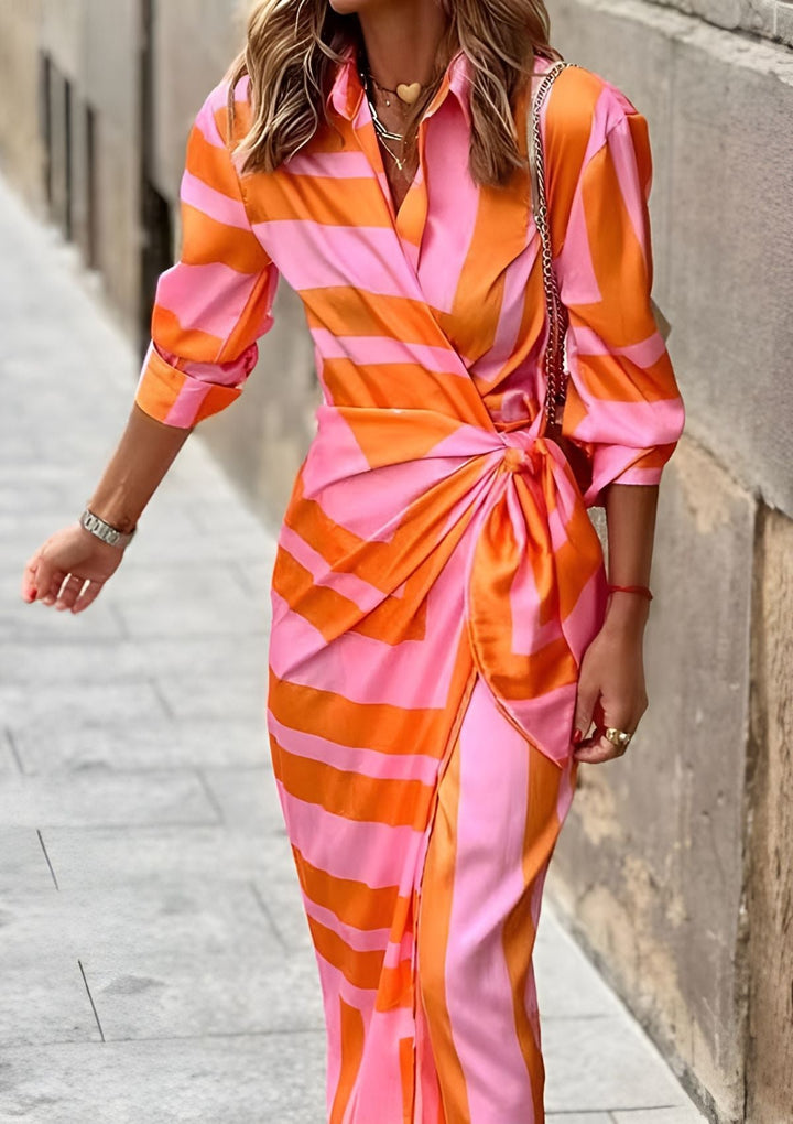 Ollivia | Cinching Shirt Dress
