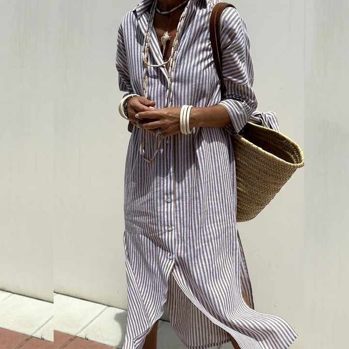 Nicolia | Striped Dress