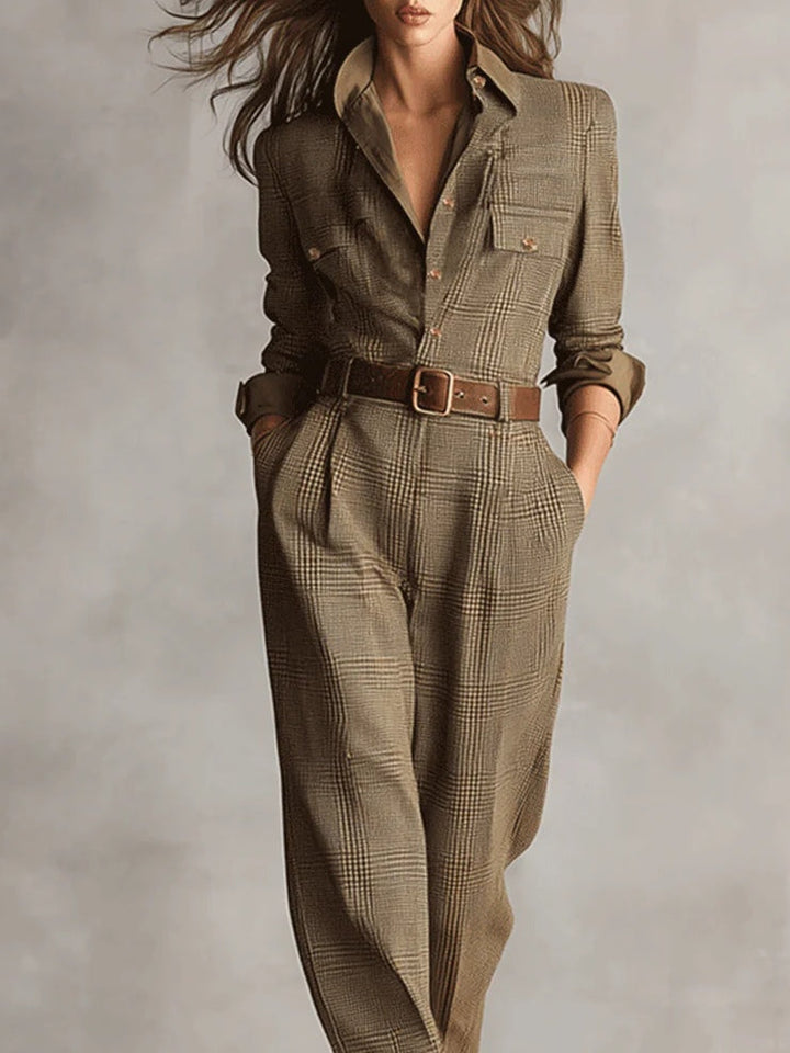 Hadley Tweed Utility Jumpsuit