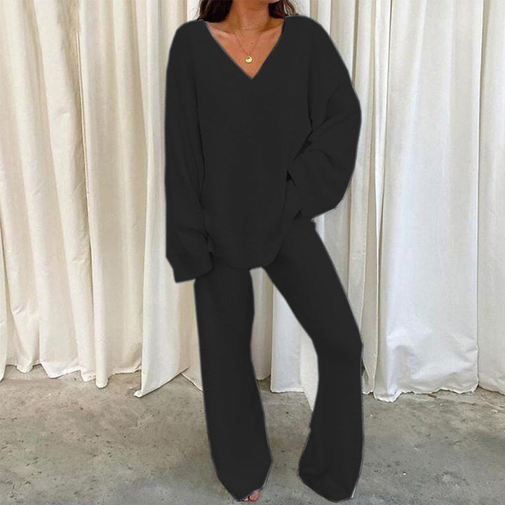 Zeinab V-neck Two-piece Set