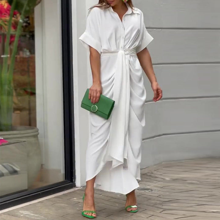 Ferne | Flounce Collar Dress