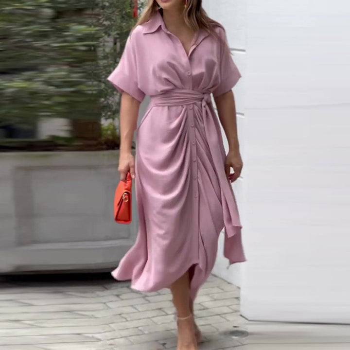 Ferne | Flounce Collar Dress
